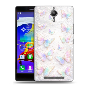 Пластиковый чехол на Lenovo P90 с принтом женский