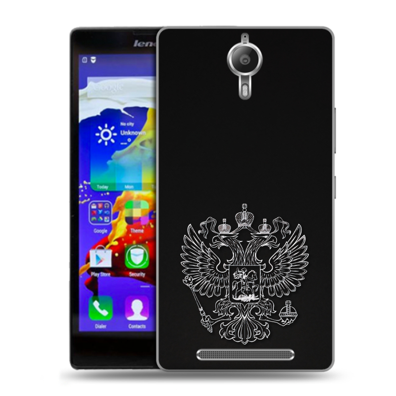 Пластиковый чехол на Lenovo P90 с принтом Герб России Пластиковый чехол на Lenovo P90 с принтом Герб России