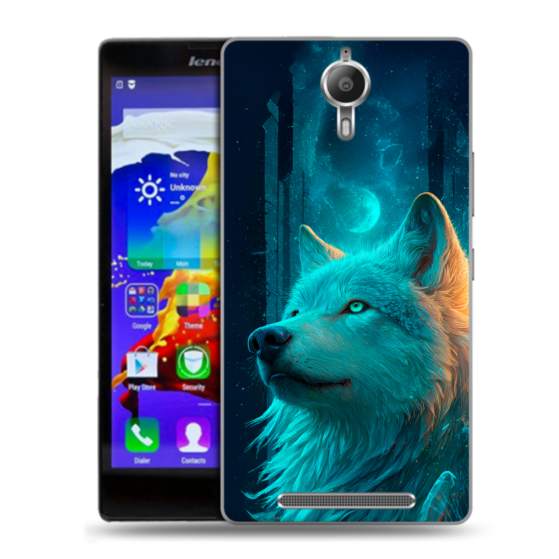 Пластиковый чехол на Lenovo P90 с принтом бабочки саккура Пластиковый чехол на Lenovo P90 с принтом бабочки саккура