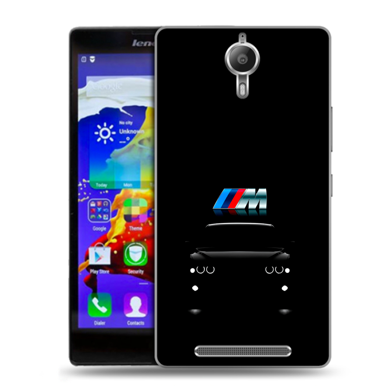 Пластиковый чехол на Lenovo P90 с принтом БМВ BMW Пластиковый чехол на Lenovo P90 с принтом БМВ BMW