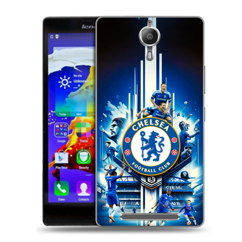 Пластиковый чехол на Lenovo P90 с принтом Chelsea Челси Пластиковый чехол на Lenovo P90 с принтом Chelsea Челси