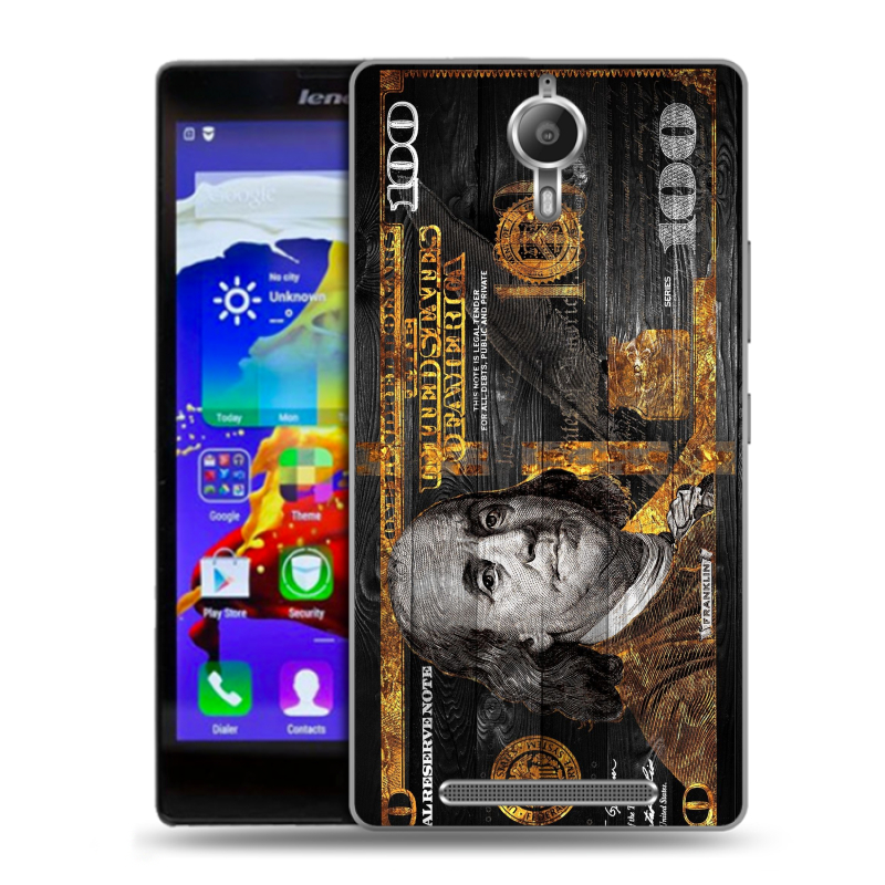 Пластиковый чехол на Lenovo P90 с принтом Доллар деньги Пластиковый чехол на Lenovo P90 с принтом Доллар деньги