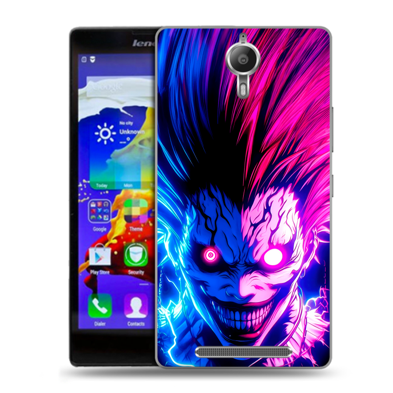 Пластиковый чехол на Lenovo P90 с принтом Death note Тетрадь смерти Пластиковый чехол на Lenovo P90 с принтом Death note Тетрадь смерти