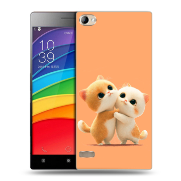 Пластиковый чехол на Lenovo Vibe X2 Pro с принтом Милые котики Пластиковый чехол на Lenovo Vibe X2 Pro с принтом Милые котики