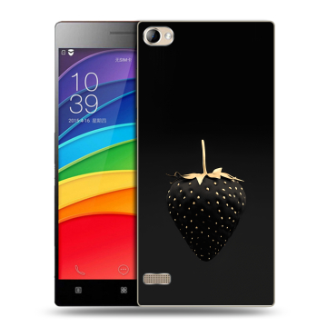 Пластиковый чехол на Lenovo Vibe X2 Pro с принтом Черная клубника Пластиковый чехол на Lenovo Vibe X2 Pro с принтом Черная клубника
