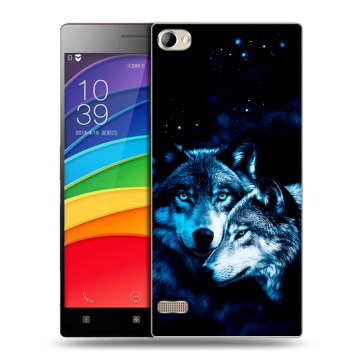 Пластиковый чехол на Lenovo Vibe X2 Pro с принтом Волки Пластиковый чехол на Lenovo Vibe X2 Pro с принтом Волки