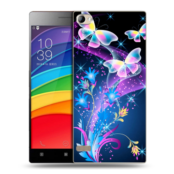 Пластиковый чехол на Lenovo Vibe X2 Pro с принтом Бабочки