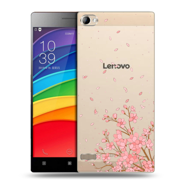 Пластиковый чехол на Lenovo Vibe X2 Pro с принтом Ветка сакуры