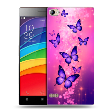 Пластиковый чехол на Lenovo Vibe X2 Pro с принтом Бабочки