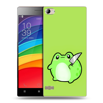 Пластиковый чехол на Lenovo Vibe X2 Pro с принтом Лягушенок