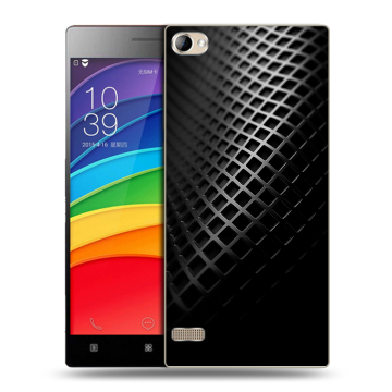 Пластиковый чехол на Lenovo Vibe X2 Pro с принтом Текстура металла