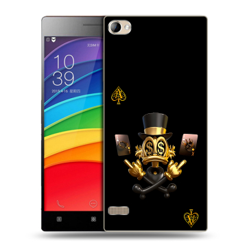 Пластиковый чехол на Lenovo Vibe X2 Pro с принтом Золотой скрудж макдак
