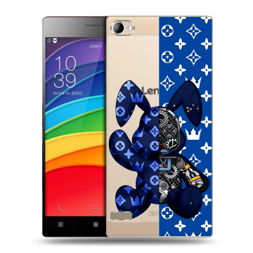 Пластиковый чехол на Lenovo Vibe X2 Pro с принтом Луи робот