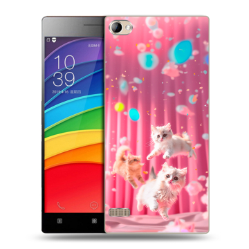 Пластиковый чехол на Lenovo Vibe X2 Pro с принтом милые котики