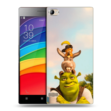 Пластиковый чехол на Lenovo Vibe X2 Pro с принтом Шрек Shrek