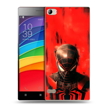 Пластиковый чехол на Lenovo Vibe X2 Pro с принтом человек паук spiderman
