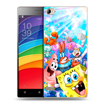 Пластиковый чехол на Lenovo Vibe X2 Pro с принтом спанчбоб спанч боб
