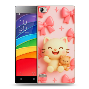Пластиковый чехол на Lenovo Vibe X2 Pro с принтом для девочек