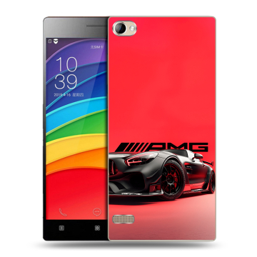 Пластиковый чехол на Lenovo Vibe X2 Pro с принтом Мерседес Mercedes AMG