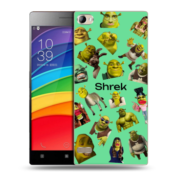 Пластиковый чехол на Lenovo Vibe X2 Pro с принтом Шрек Shrek