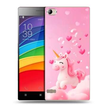 Пластиковый чехол на Lenovo Vibe X2 Pro с принтом Единорог
