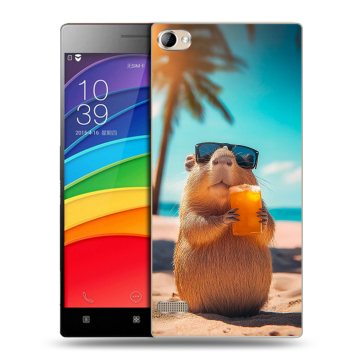 Пластиковый чехол на Lenovo Vibe X2 Pro с принтом Капибара