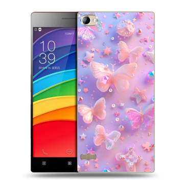 Пластиковый чехол на Lenovo Vibe X2 Pro с принтом Бабочки