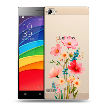 Пластиковый чехол на Lenovo Vibe X2 Pro с принтом Цветы