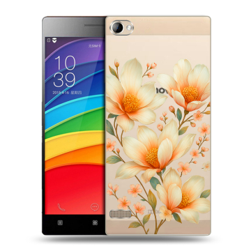 Пластиковый чехол на Lenovo Vibe X2 Pro с принтом Цветы