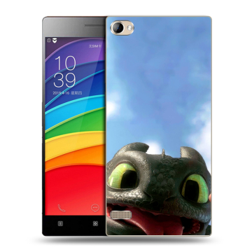 Пластиковый чехол на Lenovo Vibe X2 Pro с принтом Как приручить дракона