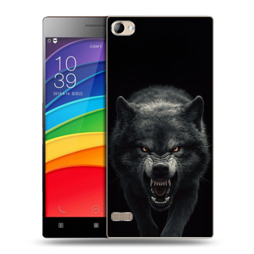 Пластиковый чехол на Lenovo Vibe X2 Pro с принтом Волк