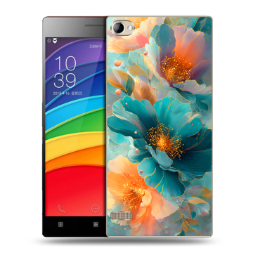 Пластиковый чехол на Lenovo Vibe X2 Pro с принтом Цветы