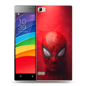 Пластиковый чехол на Lenovo Vibe X2 Pro с принтом Spiderman Человек паук