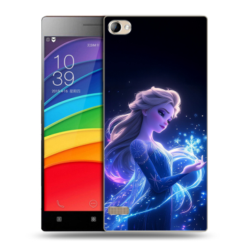 Пластиковый чехол на Lenovo Vibe X2 Pro с принтом Холодное сердце Frozen