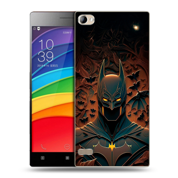 Пластиковый чехол на Lenovo Vibe X2 Pro с принтом Batman Бэтмен