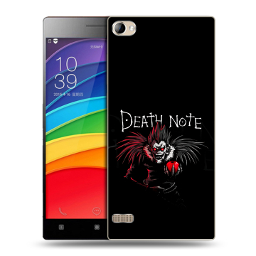 Пластиковый чехол на Lenovo Vibe X2 Pro с принтом Death note Тетрадь смерти
