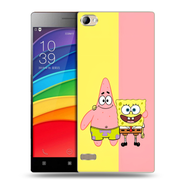 Пластиковый чехол на Lenovo Vibe X2 Pro с принтом Спанч боб Спанчбоб