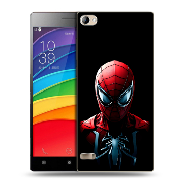 Пластиковый чехол на Lenovo Vibe X2 Pro с принтом Spiderman Человек паук