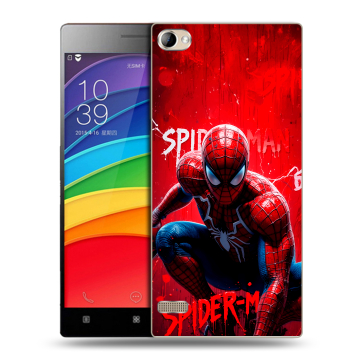 Пластиковый чехол на Lenovo Vibe X2 Pro с принтом Spiderman Человек паук Пластиковый чехол на Lenovo Vibe X2 Pro с принтом Spiderman Человек паук