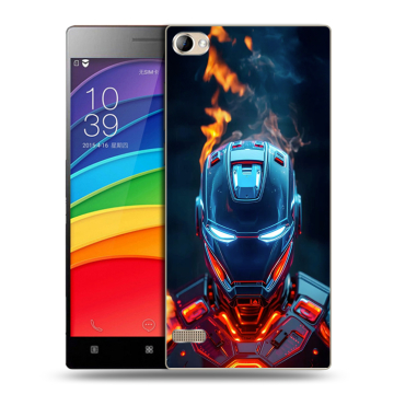 Пластиковый чехол на Lenovo Vibe X2 Pro с принтом IronMan Железный человек