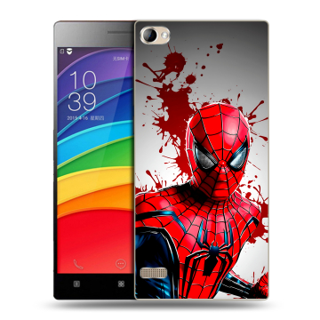 Пластиковый чехол на Lenovo Vibe X2 Pro с принтом Spiderman Человек паук