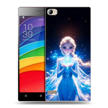 Пластиковый чехол на Lenovo Vibe X2 Pro с принтом Холодное сердце Frozen