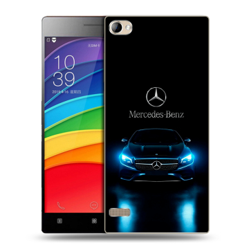Пластиковый чехол на Lenovo Vibe X2 Pro с принтом Mercedes Мерседес