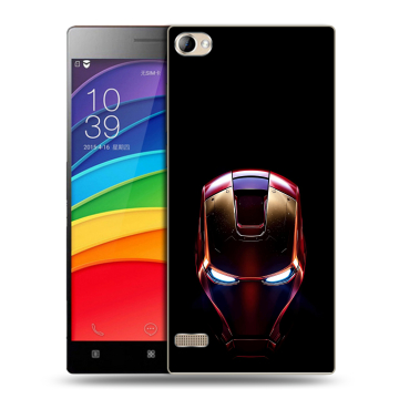 Пластиковый чехол на Lenovo Vibe X2 Pro с принтом IronMan Железный человек