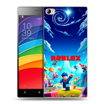 Пластиковый чехол на Lenovo Vibe X2 Pro с принтом Roblox Роблокс