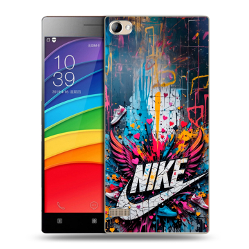 Пластиковый чехол на Lenovo Vibe X2 Pro с принтом Nike Найк