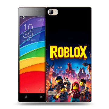 Пластиковый чехол на Lenovo Vibe X2 Pro с принтом Roblox Роблокс