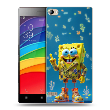 Пластиковый чехол на Lenovo Vibe X2 Pro с принтом Спанч боб Спанчбоб