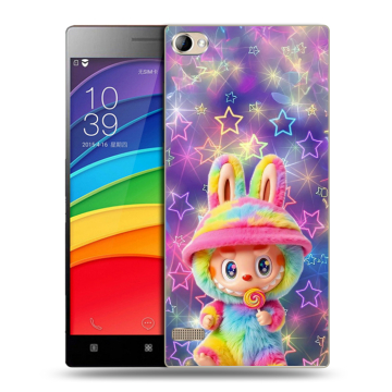 Пластиковый чехол на Lenovo Vibe X2 Pro с принтом Labubu Лабубу