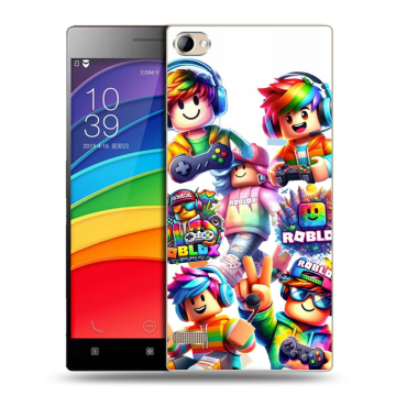 Пластиковый чехол на Lenovo Vibe X2 Pro с принтом Roblox Роблокс